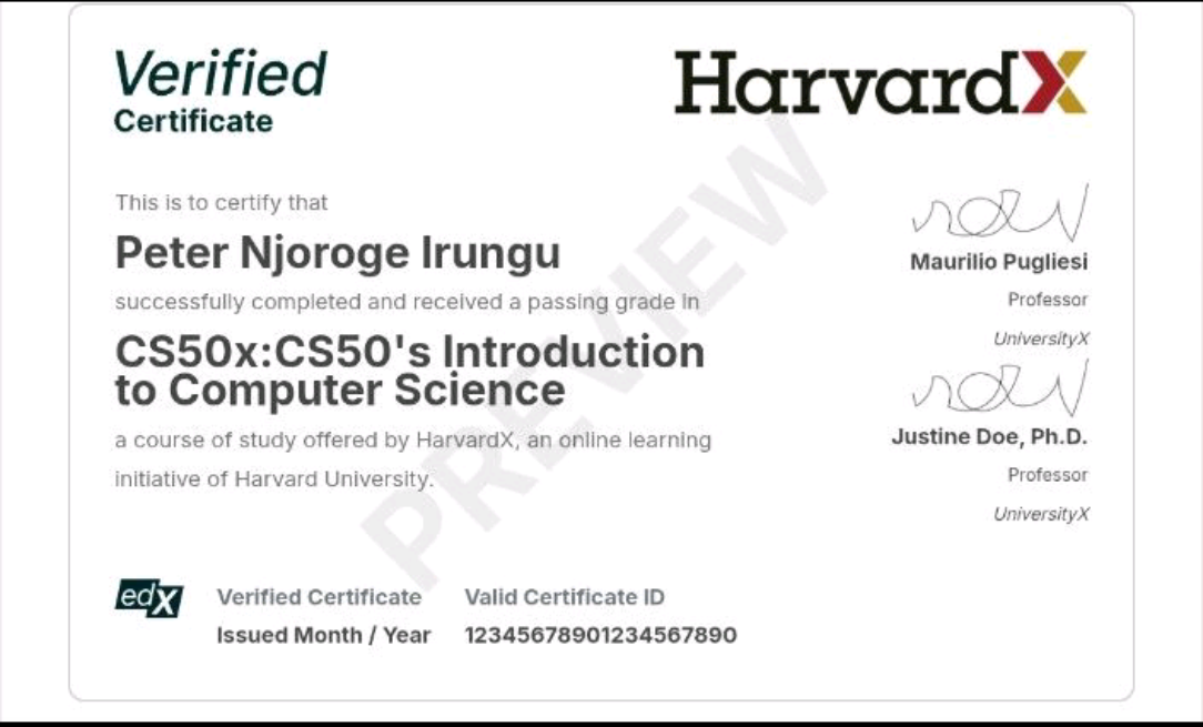 CS50x: Introduction to Computer Science